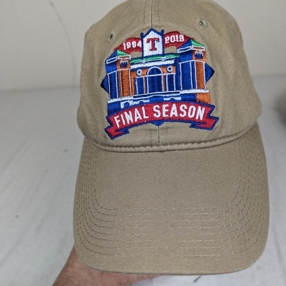 Texas Rangers Baseball Cap  Final Season The Ballpark at Arlington 1994-2018